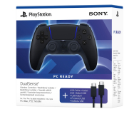 SONY DualSense Kontroler Midnight Black PS5 + USB do komputera PC - 1503276 - zdjęcie 5